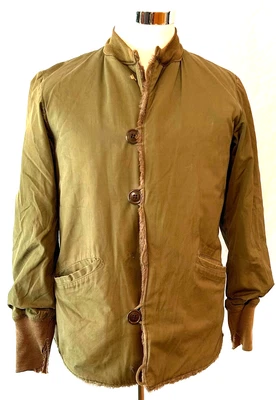 WWII US M-43 PILE Fur Liner Field Jacket - Image 1 of 4