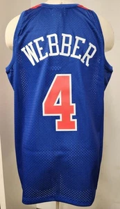 Mitchell & Ness NBA 1996-97 Washington Bullets Legacy Jersey - Chris Webber - Picture 1 of 3