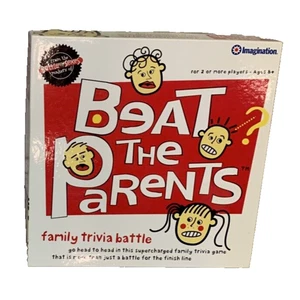 Beat The Parents Board Game Family Trivia Battle Ages 8+ Family Fun Complete - Picture 1 of 6