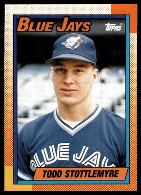 1990 O-Pee-Chee Todd Stottlemyre Toronto Blue Jays #591 - Image 1 of 2