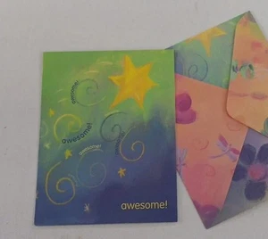Unused Greeting Card & Matching Envelope CONGRATULATIONS ~ Leanin' Tree Notions - Picture 1 of 5