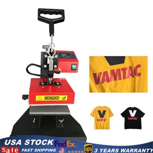 15CMX15CM Heat Press Machine Digital Sublimation Transfer T-shirt Printer 450w - Picture 1 of 12