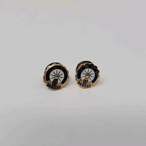 VTG IBEW 25 & 35 Years Lapel Pin International Brotherhood of Electrical Workers - Picture 1 of 4