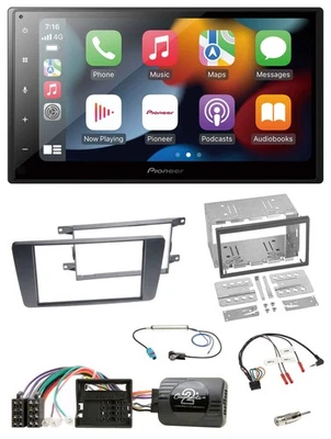 Pioneer DAB Bluetooth 2DIN USB Lenkrad Autoradio für Skoda Octavia Scout 2004-20 - Bild 1 von 4