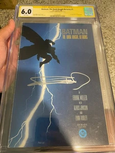 Batman:The Dark Knight Returns #1 DC CGC 6.0 Signed by Frank Miller 1st print - Picture 1 of 2