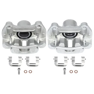 Front Left Right Brake Calipers w/ Bracket Pair For 2014-2020 Chevrolet Impala - Image 1 of 4