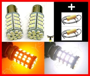 Luces y resistencias de señal de giro 120 LED de doble color Switchback 1157 2357 #F8 - Imagen 1 de 8