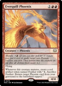 EVERQUILL PHOENIX x4 mtg NM-M Commander March of The Machine 4 Rare - Picture 1 of 1