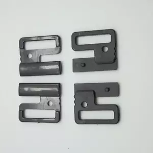 10 Sets Black Plastic Bikini Clips Hook & Snap for Bra Fastener Swimwear - Picture 1 of 10