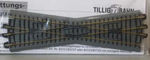 ## Tillig 83761 Cruce de vías de cama 15° 166 mm - Nuevo en embalaje original ## - Imagen 1 de 1