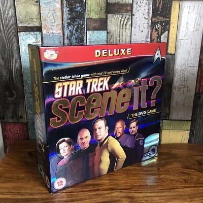 Star Trek Scene It? Deluxe Edition DVD Game Complete In Excellent Condition - Image 1 of 4