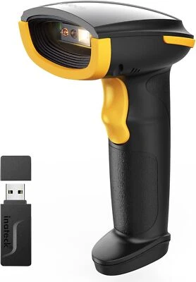 Inateck Barcode Scanner Bluetooth, 1D 2D QR Code Wireless Handscanner APP SDK - Bild 1 von 4