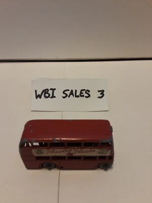 Calcomanías vintage Matchbox Lesney # 5 jugadores de autobuses de Londres por favor Foto 1 de 4