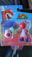 Super Mario Brothers 2.5" Figure - Red Yoshi with Egg - Nintendo NES Collectible