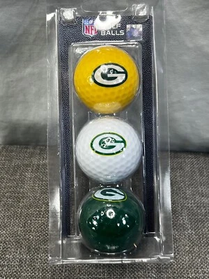 Мячи для гольфа Team Golf NFL Green Bay Packers Regulation упаковка 3 шт. официально лицензированные - Изображение 1 из 3