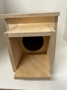 NEW Kookaburra nest ply box w house entry hole AUSTRALIAN MADE ASSEMBLED - Picture 1 of 4