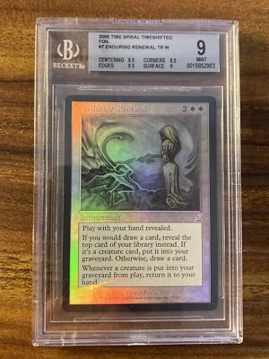 MTG✨ENDURING RENEWAL FOIL✨Time Spiral-Timeshifted BGS 9 MINT 2006 POP 1 ! - Image 1 of 4