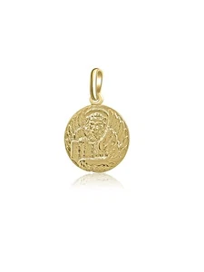 Ciondolo Leone in moeca Venezia argento 925 dorato - Imagen 1 de 2