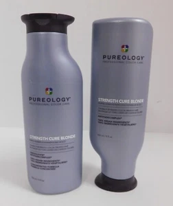 Pureology Strength Cure Blonde Purple Shampoo and Conditioner 9 oz Duo - Picture 1 of 2