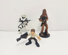 Chewbacca Star Wars Pvc Figure Cake Topper Disney Store Stormtrooper And Han Solo