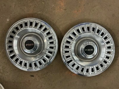 (2) Par de tapacubos de 14" Pontiac Tempest Firebird 1967 1968 1969 Foto 1 de 4