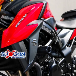 SUZUKI GSX-S750/Z 2018-2023 SHOGUN MARCO SIN CORTE DESLIZADORES NEGRO - Imagen 1 de 1