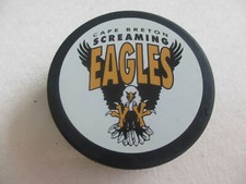 Cape Breton Screaming Eagle puck - QMJHL 1997-2019 Vegum