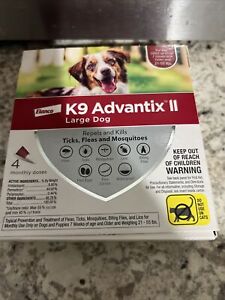 Bayer K9 Advantix II Spot-On Treatment for Dogs - 4 Pack
