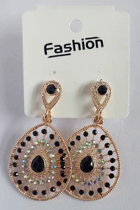 Earrings Drops & Danglers Women Hoop Earring Wedding Bolly Jewelry Indian Jhumka - Picture 1 of 3