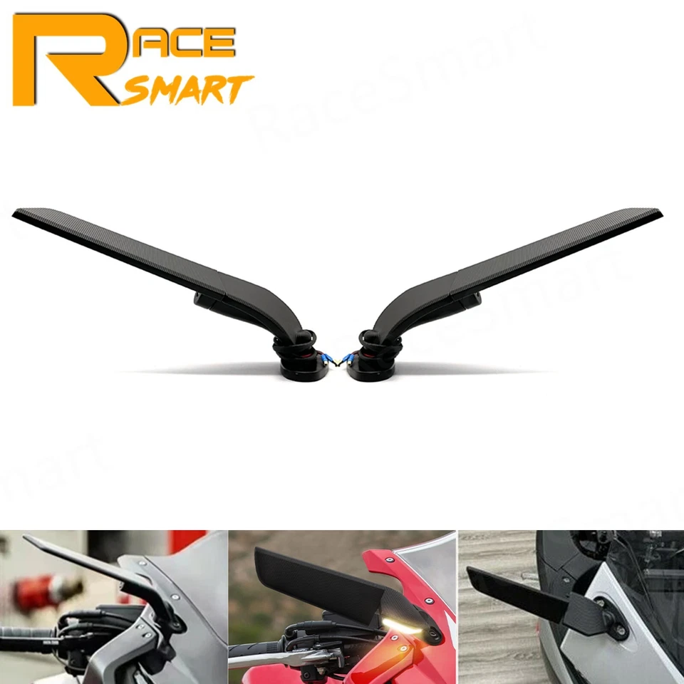 Rear View Side Mirror For Aprilia RSV Mille R Factory 2004 2005 / RS125 2010 - Image 1 of 4