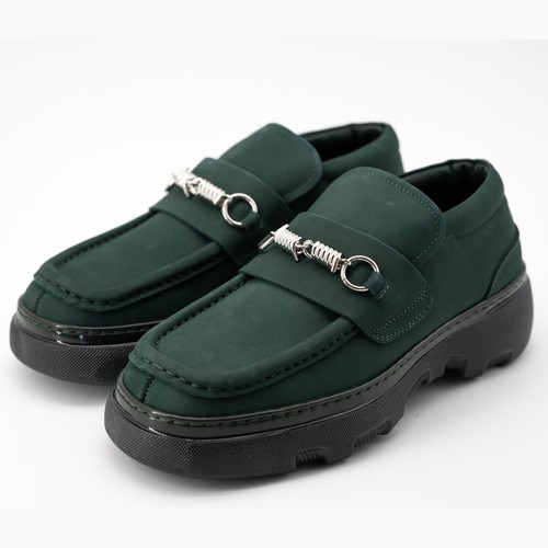 taglia 41 (8us) Burberry Wire Creeper Vine Green morsetto su