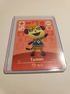 !SUPER SALE! Tammi # 260 Animal Crossing Amiibo Karte ORIGINAL Serie 3 NEU! - Bild 1 von 1