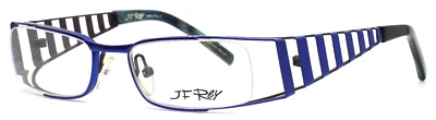 JF REY Golem 2070 Blue Unisex Kids Rectangle Semi Rimless Eyeglasses 46-17-115 - Image 1 of 4
