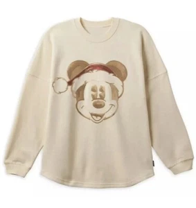 Camiseta deportiva de Walt Disney World 2022 de Mickey Mouse con lentejuelas Holiday Spirit para adultos S nueva - Imagen 1 de 4