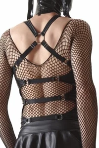 Mens Crossdresser Shirt with Adjustable Elastic Bands - Picture 1 of 6