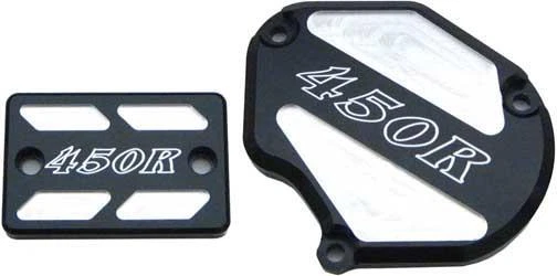ModQuad - TSET1-BBLK - Throttle and Brake Cover Set, Black Logo