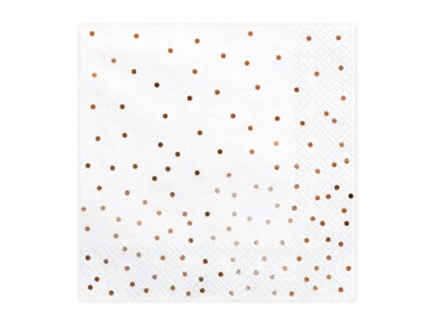 Servilletas 33x33cm 3 capas motivo puntos 20 uds servilletas de papel fiesta ... - Imagen 1 de 4