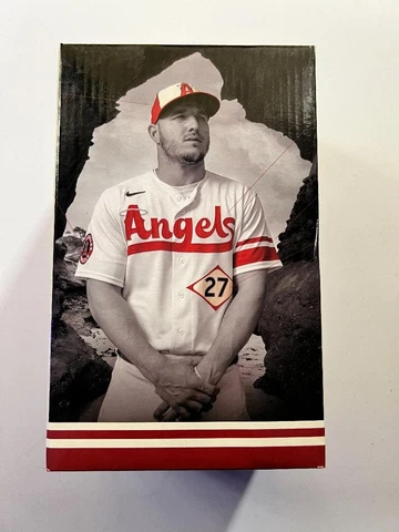Mike Trout Surfing  City Connect Angels Bobblehead Cover