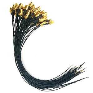 50x M.2 to RP-SMA Female Pin Connector Cable WiFi BT Antenna Extension Wire 30cm - Picture 1 of 5