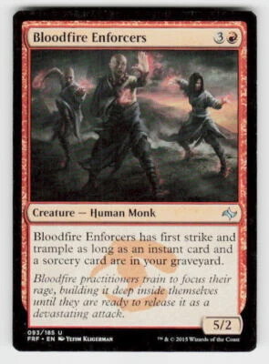 Fate Reforged #93 Bloodfire Enforcers - Image 1 of 2