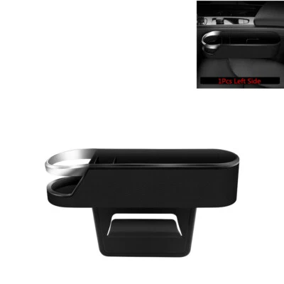 Car Seat Gap Filler Storage Box USB Line Clip Pocket Organizer Cup Holder Decor - Image 1 of 4