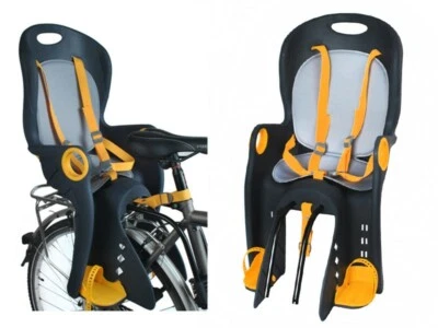 FAHRRADKINDERSITZ bis 22kg FAHRRADSITZ KINDERSITZ TÜV SÜD EN14344 Bauart geprüft - Bild 1 von 4