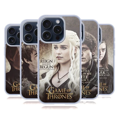 OFFICIAL HBO GAME OF THRONES QUOTES SOFT GEL CASE FOR APPLE iPHONE PHONES - Image 1 of 4