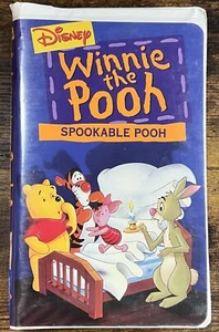 Winnie the Pooh - Spookable Pooh VHS, Play Tested - Picture 1 of 3