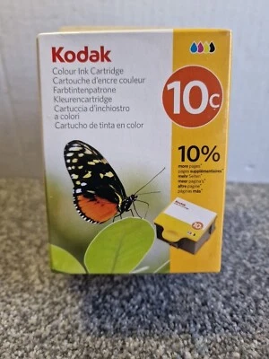 Genuine Original Kodak 10C Colour Ink Cartridge 420* Pages New Sealed Boxed - Image 1 of 4