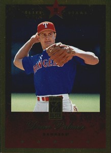 1997 Donruss Elite Gold Stars Kansas City Royals Baseball Card #74 Dean Palmer