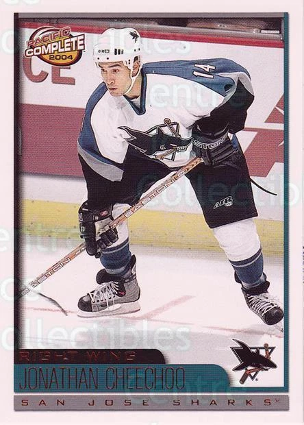 2003-04 Pacific Complete Red #248 Jonathan Cheechoo - Image 1 of 1