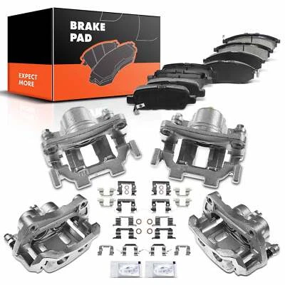 Pastilla de freno delantera y trasera cerámica + pinza para INFINITI G37 Q40 Nissan 370Z Murano Foto 1 de 4