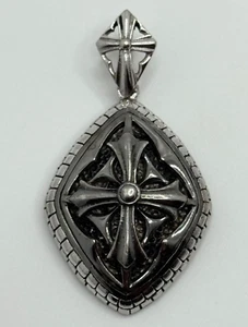 Samuel B Benham Sterling Silber Gothic Kreuz Anhänger - Bild 1 von 8