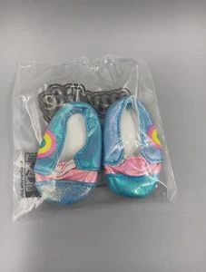 Scarpe da sneaker My Life As Casual per bambole 18" - blu arcobaleno e rosa - Foto 1 di 1